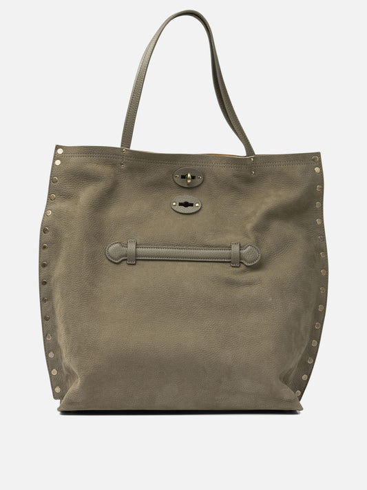 Medium bags 100% calfskin  Grey - Zanellato Women | PLP | VIETTI Online Store 
