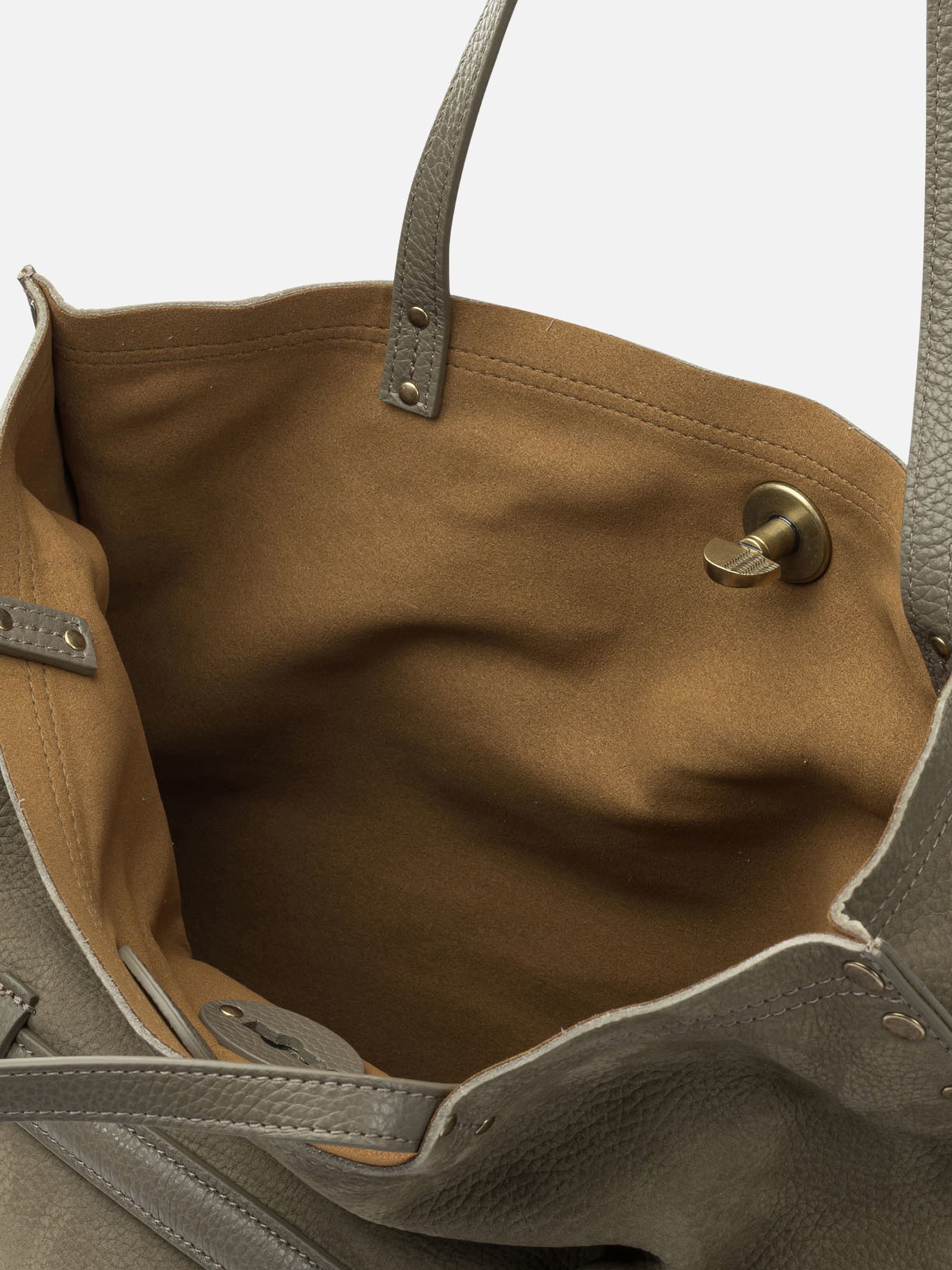 Medium bags 100% calfskin  Grey - Zanellato Women | PDP | VIETTI Online Store | thumbnail_5