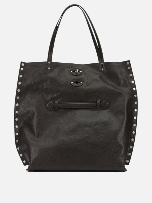 Medium bags 100% leather  Brown - Zanellato Women | PDP | VIETTI Online Store 
