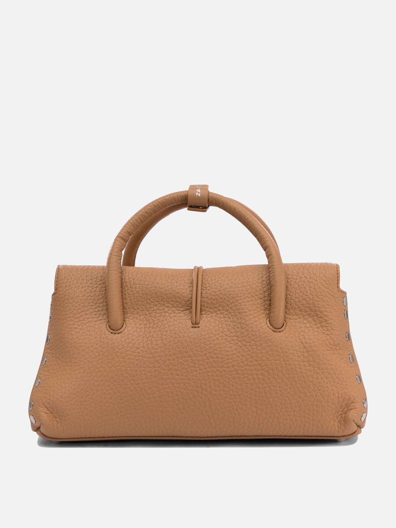 Medium bags 100% cow leather - 100% cotton  Brown - Zanellato Women | PDP | VIETTI Online Store | Zoom-Modal_3
