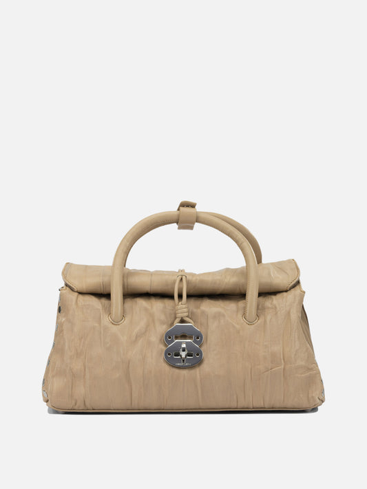 Medium bags 100% leather  Beige - Zanellato Women | PDP | VIETTI Online Store 
