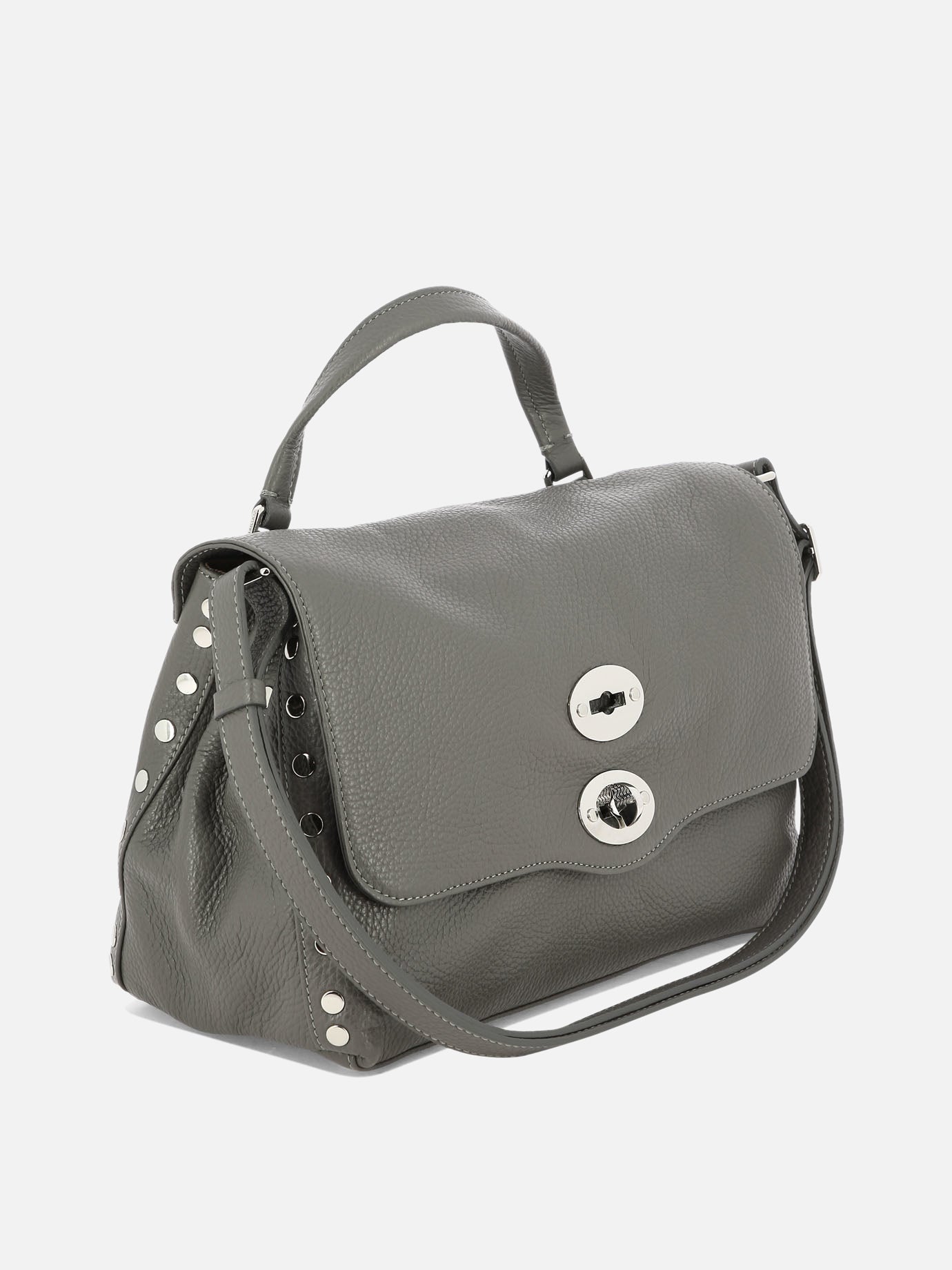 Medium bags 100% cow leather  Grey - Zanellato Women | PDP | VIETTI Online Store | thumbnail_2
