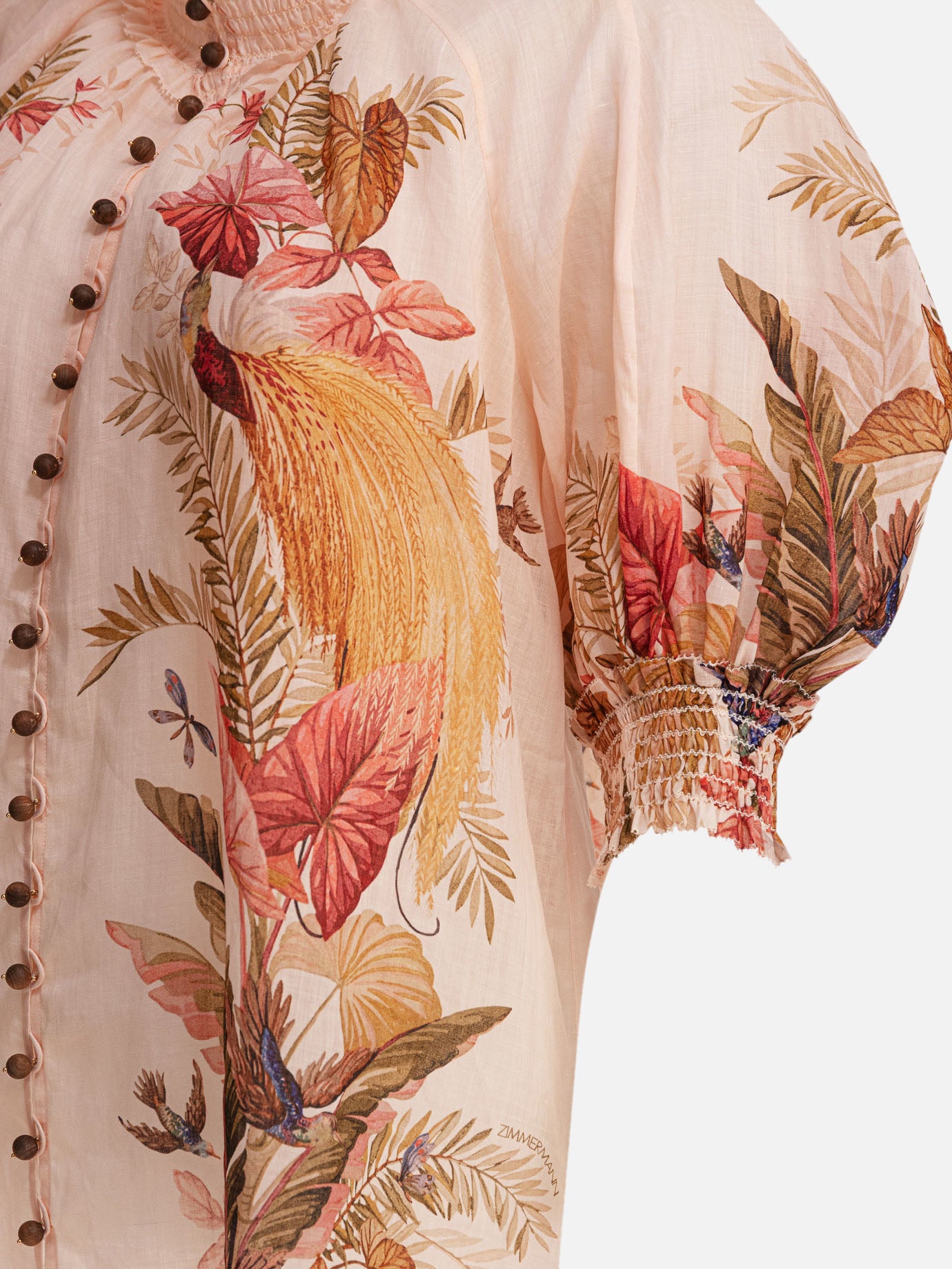 Casual shirts Floral  Beige - Zimmermann Women | PDP | VIETTI Online Store | Zoom-Modal_5
