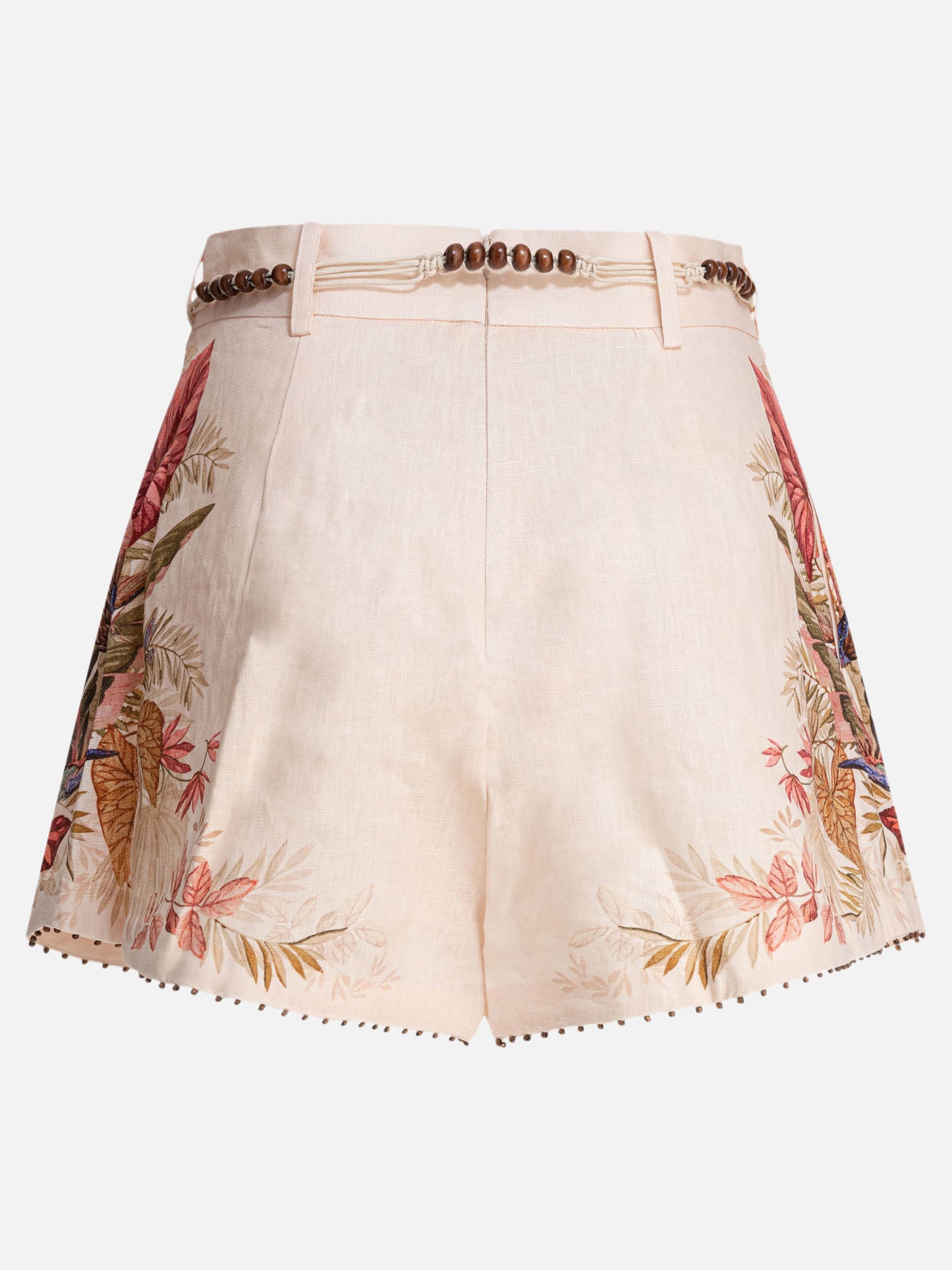Drawstring shorts Floral  Pink - Zimmermann Women | PDP | VIETTI Online Store | Zoom-Modal_3
