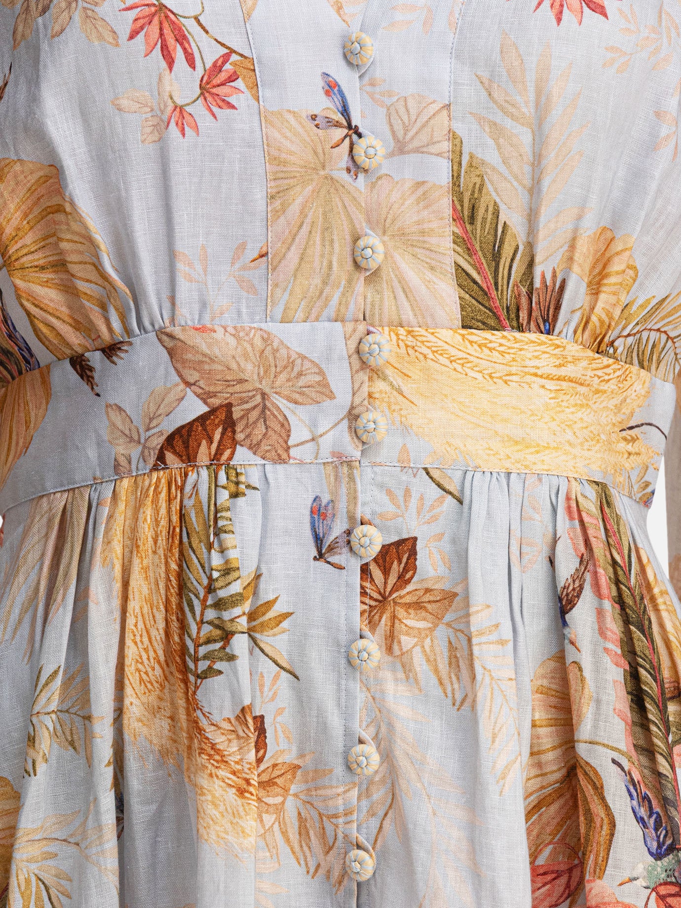 Mini dresses Floral  Light blue - Zimmermann Women | PDP | VIETTI Online Store | Zoom-Modal_4
